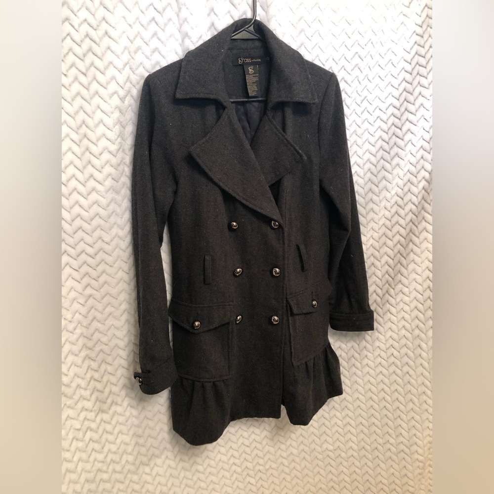 Grass Collection Coat Size Medium. Missing The Be… - image 1